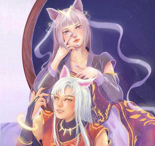 Original Character of Kiran and Aruna